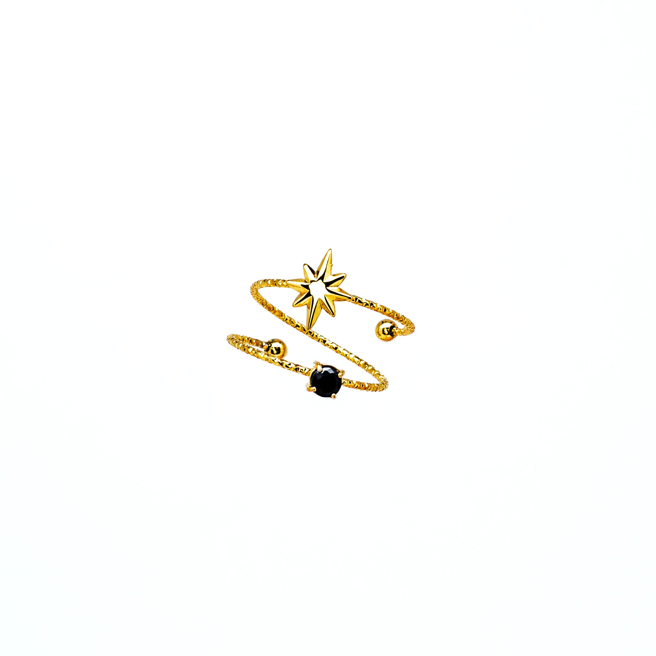 Anillo Acero Estrella Polar