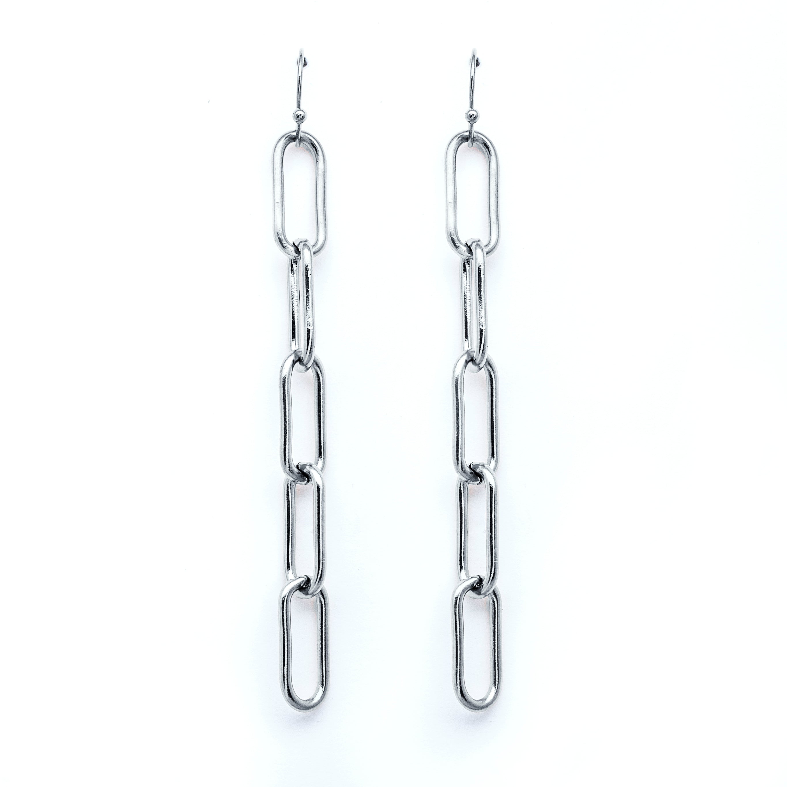 Pendientes Eslabón en Cadena