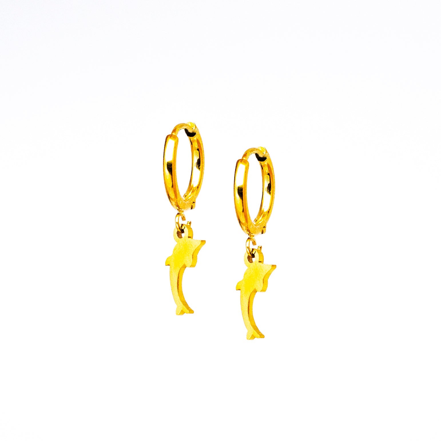 Pendientes Aro Delfín