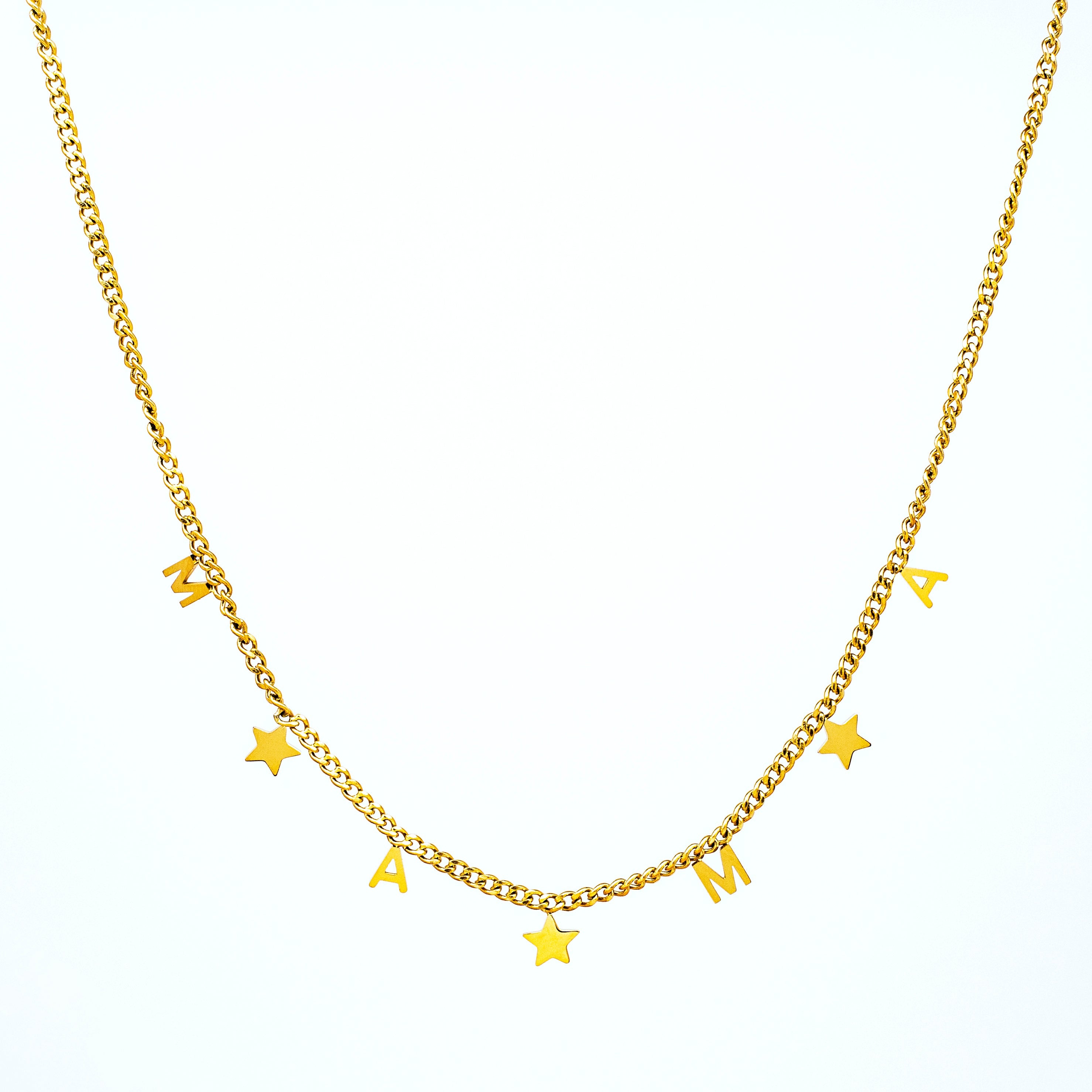 Choker Acero Mamá Brillante 💖🌟