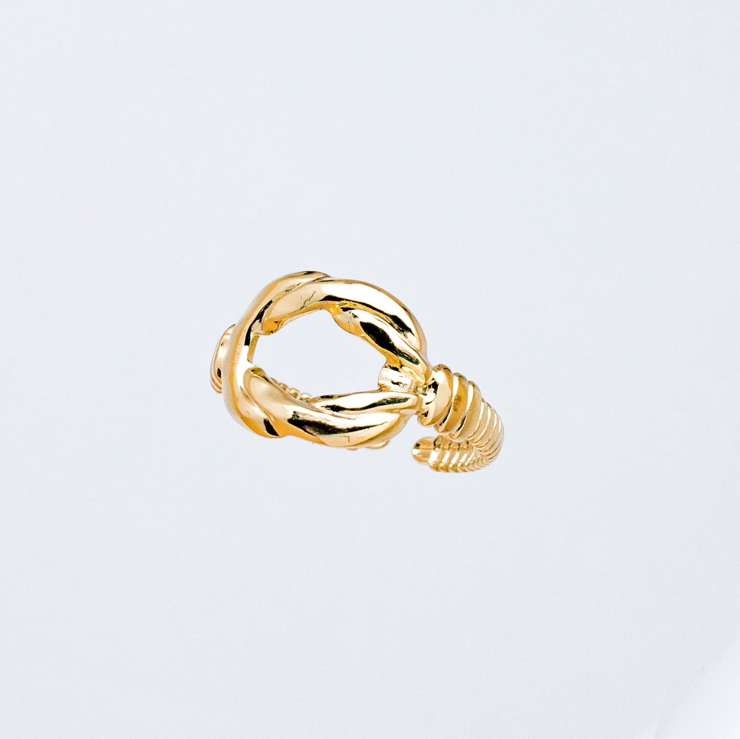 Anillo Acero Knot